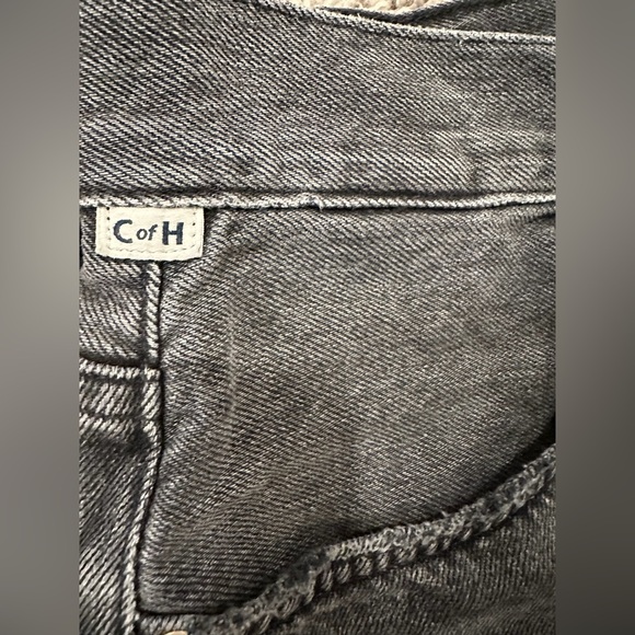 Citizens of Humanity Premium Annabelle Cut-Off Jean Short 100% Cotton Black - Picture 4 of 8